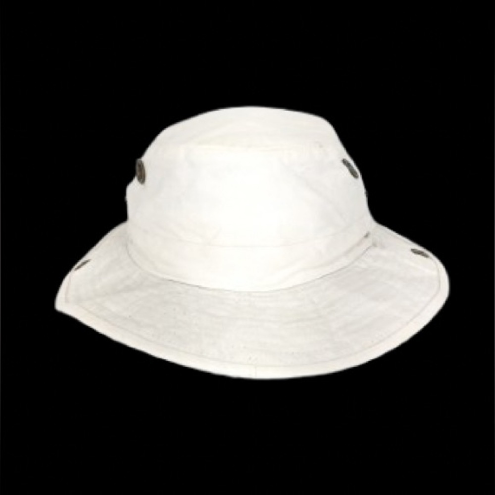 Tilley Hat Men’s Cotton Canvas Sun Hat Neutral Tan Safari Hiking Fishing Camping